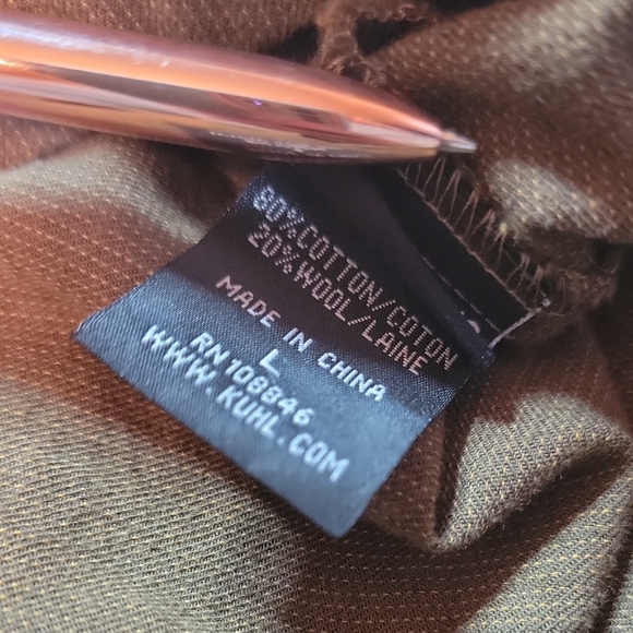 KÜHL Men's DESCENDR Flannel Long Sleeve Work Shirt - Picture 8 of 8